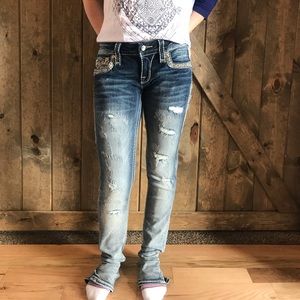 Rock revival skinny jeans